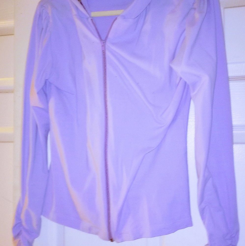 Periwinkle Hooded Jacket - Picture 6 of 6